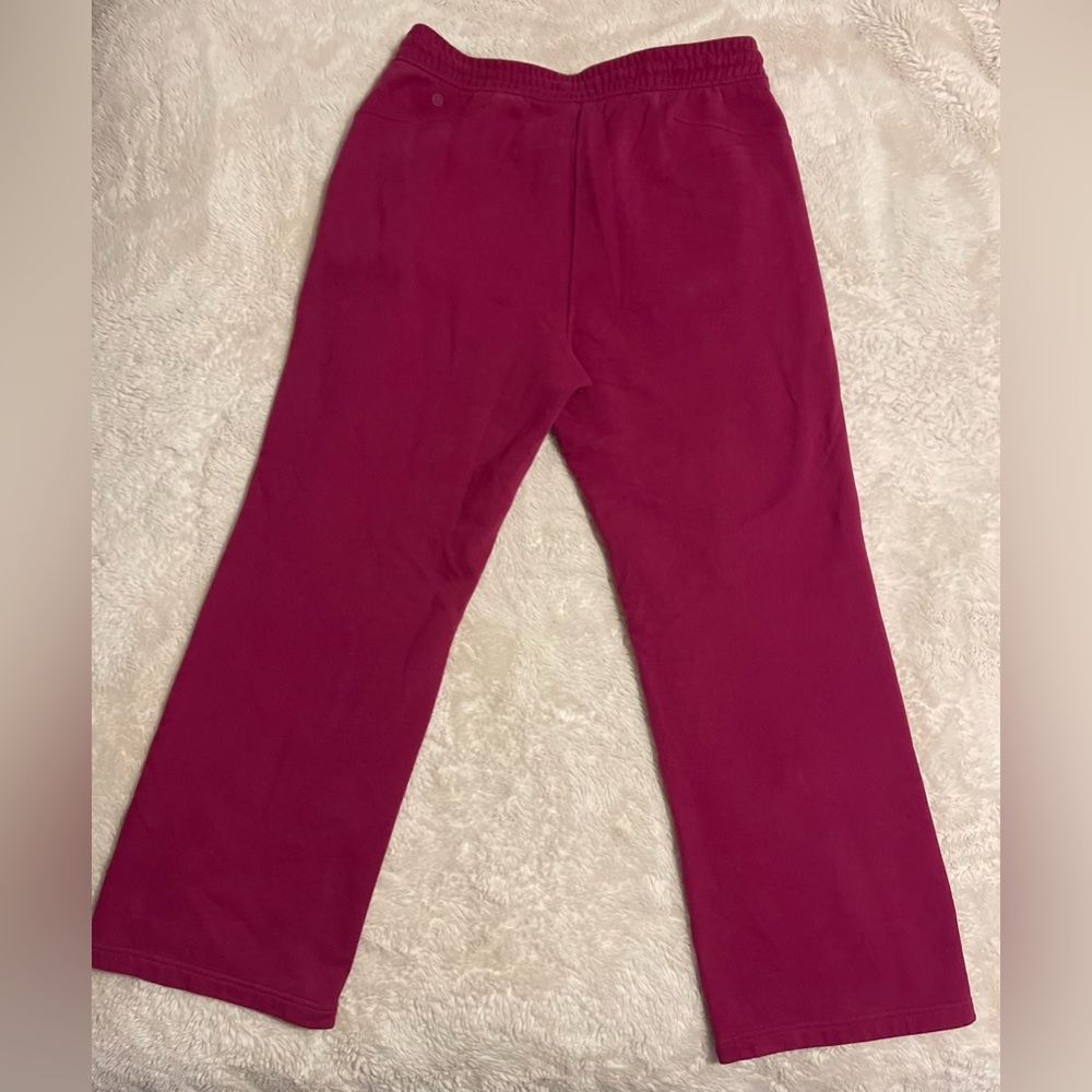 Lululemon Loungeful Straight Leg Pant  Magenta Purple Size :14 - Picture 6 of 11